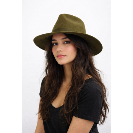 Chapeau kaki Zara taille s mi saison