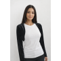 Bolero effet velour taille 38