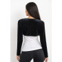 Bolero effet velour taille 38