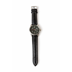 Montre LIP homme cuir noir