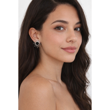 Boucle d'oreille Soleil