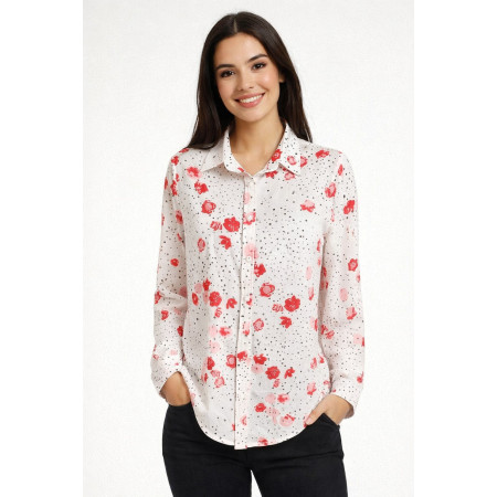 Blouse chemise fleuri taille 36