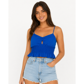 Crop top bleu roi Taille 36