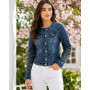Veste en Jeans avec strass