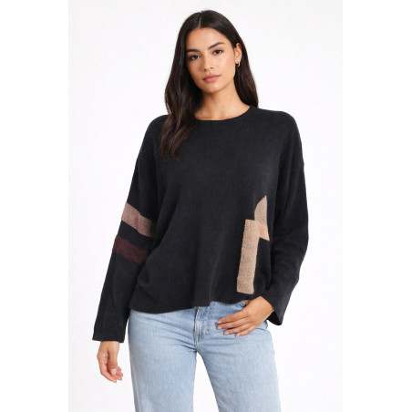 Pull Animal by Jacques Ruc taille 40