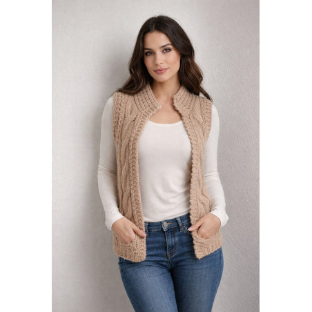 Gilet sans manches Phildar